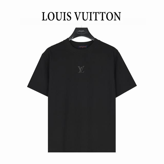Louis Vuitton 25Ss Letter Logo 3D Laminated Short Sleeve T-shirt Purchased from