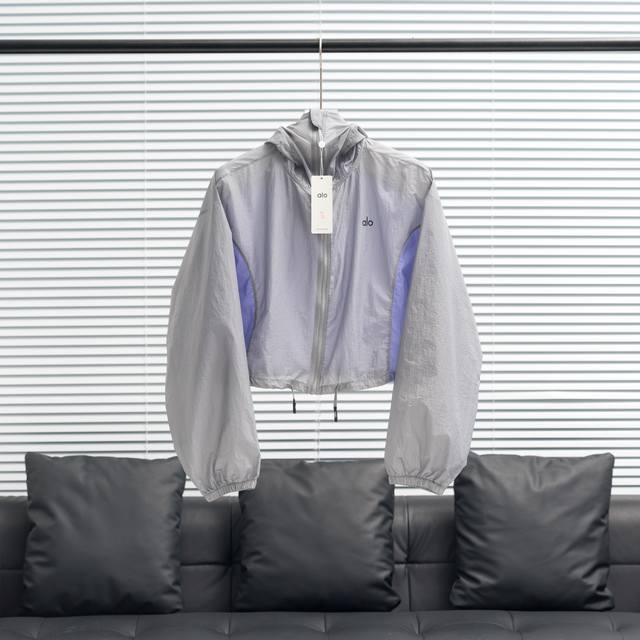 Factory P direct supply AloحFour-color short hooded sun protection clothing Colo