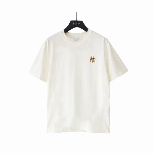 Actual details + size chart Mlb Gold embroidered small label back printed logo l