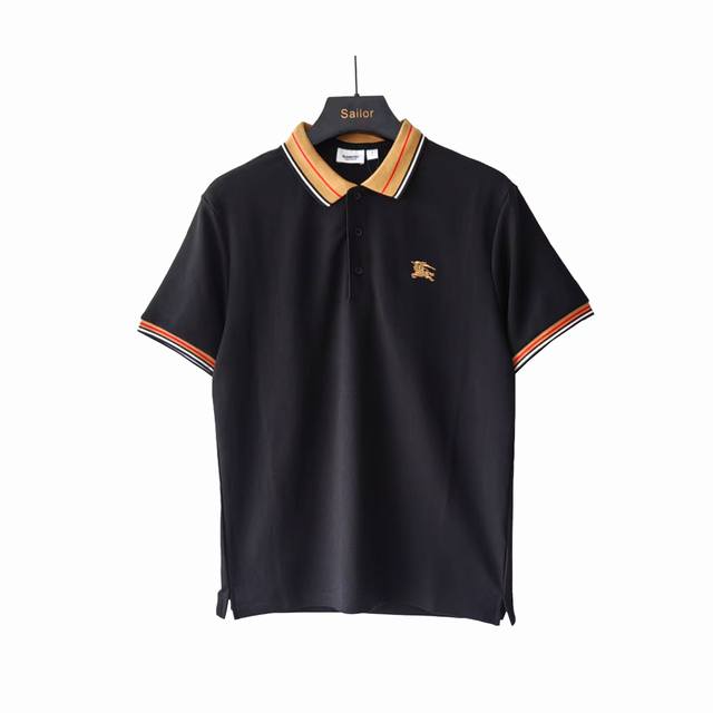 Actual details + size chart Burberry checkered warhorse small logo embroidered P