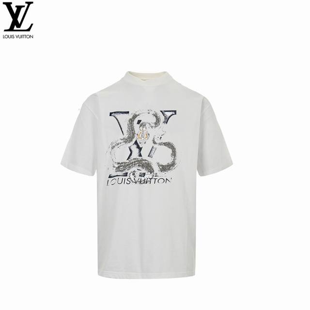 Louis Vuitton 2025Ss Dragon Year Limited Edition Round Neck Short Sleeves Louis