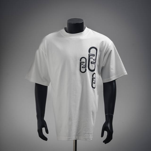 Fendi Fendi 25Ss personality simple F letter short-sleeved T-shirt Size: S-Xl