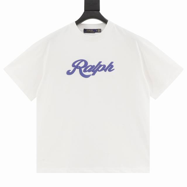 Ralph Lauren Basic Foam Print Logo Short Sleeve Three-needle and five-thread men