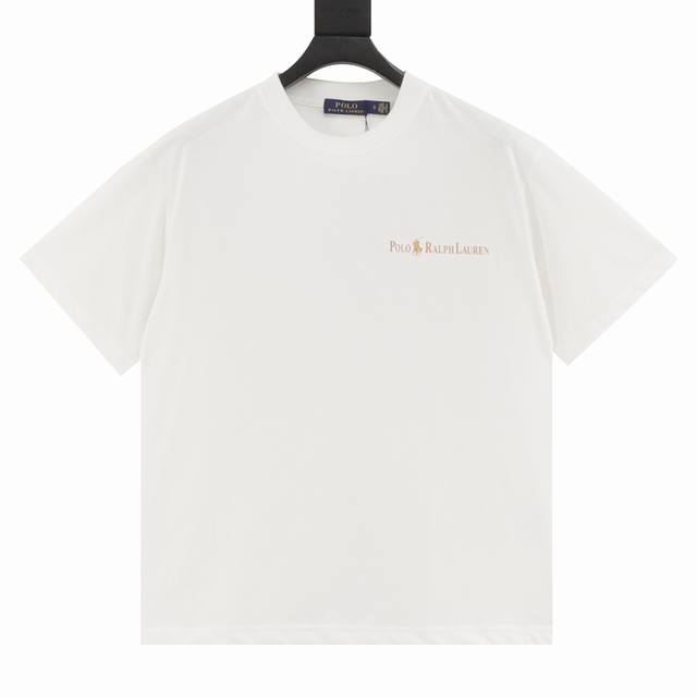 Ralph Lauren Basic Small Letter Logo Short Sleeve Three-needle and five-thread m