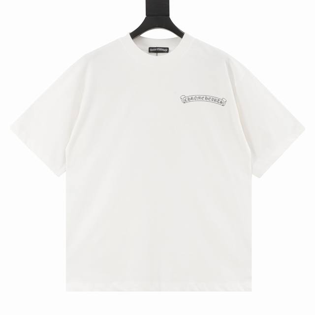Chrome Hearts 25Ss Sanskrit short-sleeved T-shirt Loose fit, slimming and suitab