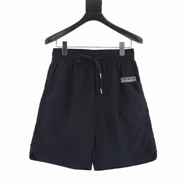 Balenciaga Woven Logo Letter Print Shorts The fabric is made of custom beach wov
