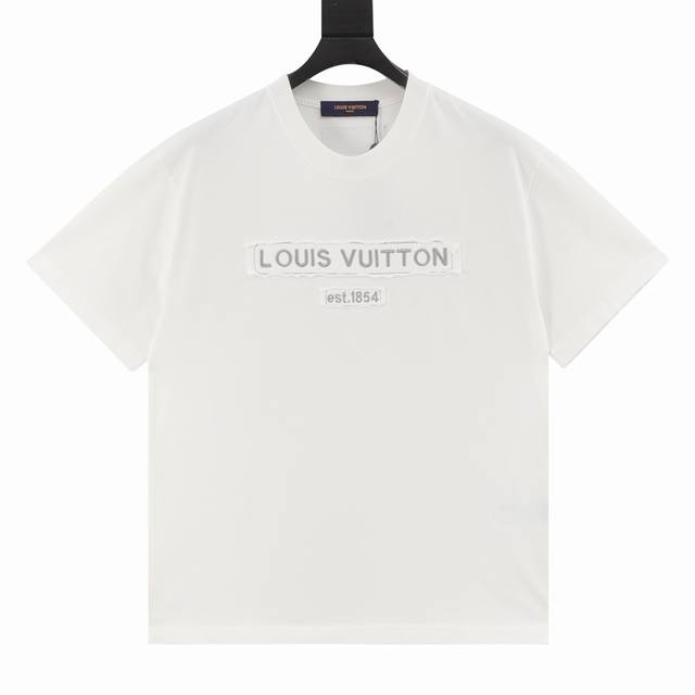 Louis Vuitton patch embroidered short sleeves Size Xs-Xl