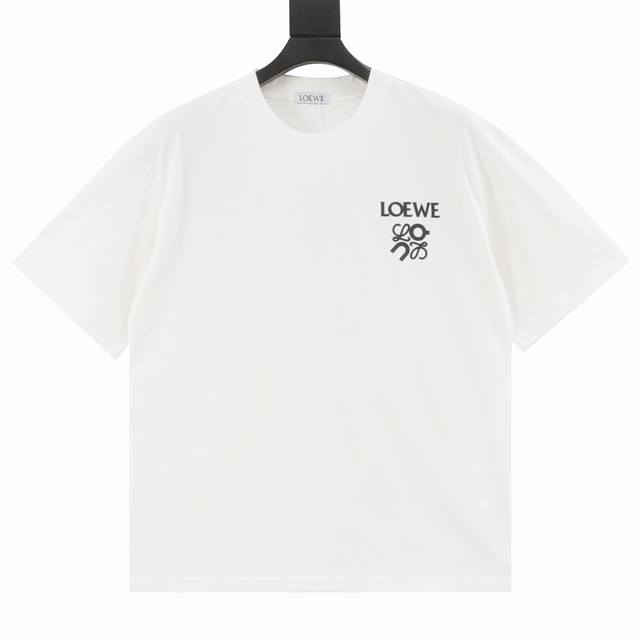 Loewe X On 25Ss small logo short-sleeved T-shirt The fabric is made of customize