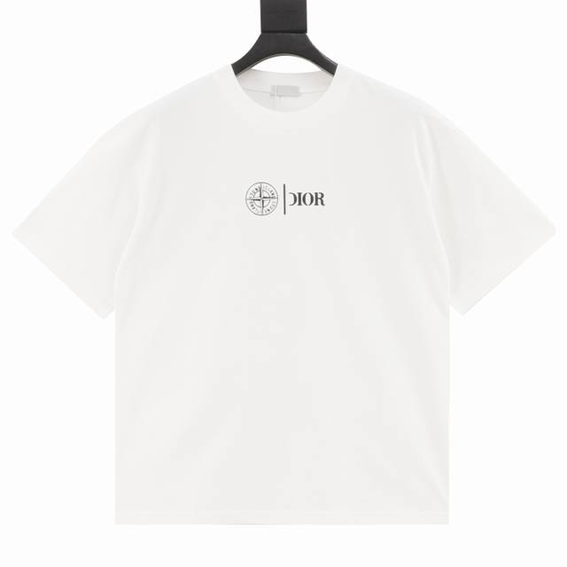 Dior X Stone Island 25Ss Dior Stone Island short-sleeved T-shirt The fabric is m