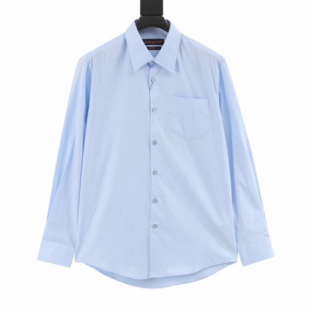 Louis Vuitton Lv pinstripe jacquard long-sleeved shirt Authentic product purchas