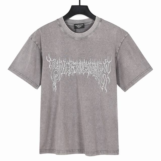 Balenciaga 2025 Spring and Summer New Product Washed Old Fried Snowflake Craft S