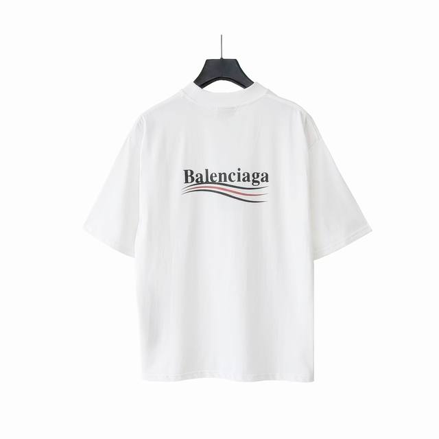 Actual details + size chart Balenciaga Coke Wave Ripped Short Sleeves Classic Co