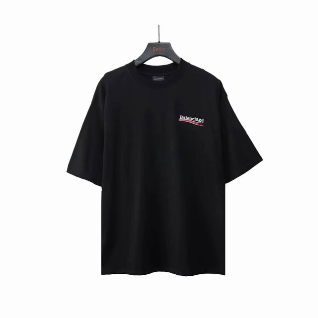 Actual details + size chart Balenciaga Coke Wave Ripped Short Sleeves Classic Co