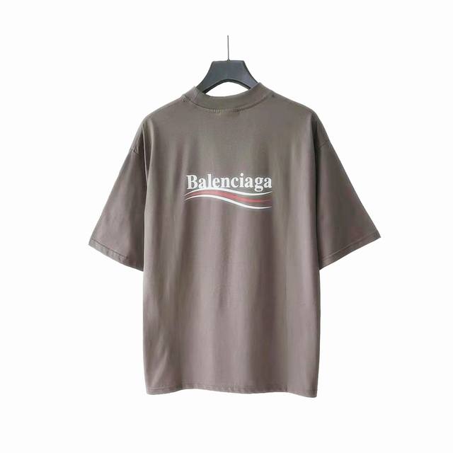 Actual details + size chart Balenciaga Coke Wave Ripped Short Sleeves Classic Co