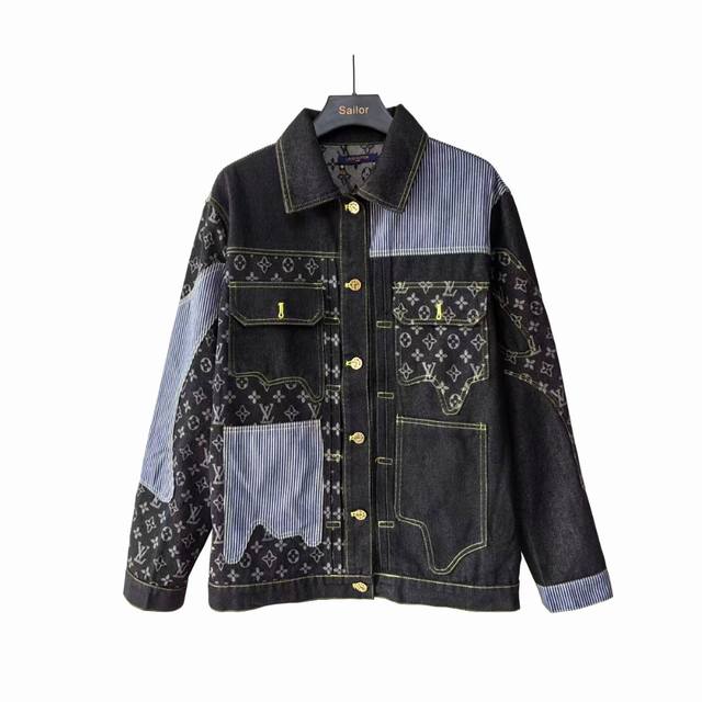 Actual shot details + size chart Louis Vuitton deconstructed splicing old flower