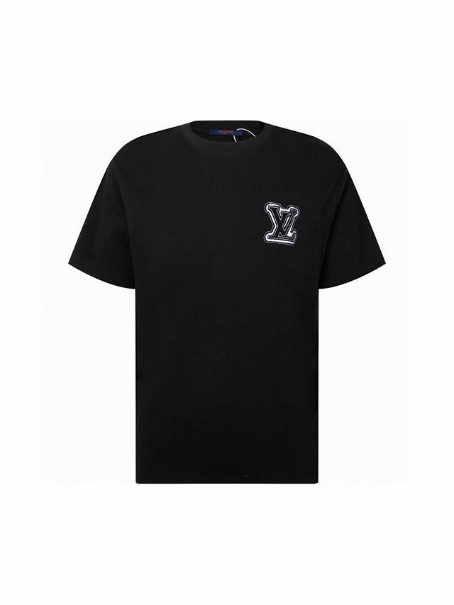 Louis Vuitton New summer style round neck short-sleeved T-shirt with embroidered