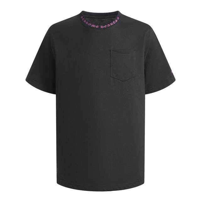 High version Chrome Hearts short sleeves with Sanskrit prints on the neckline! C