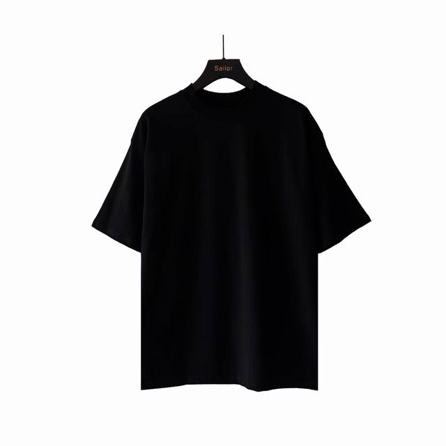 Actual details + size chart Balenciaga basic rhinestone short sleeves on the bac