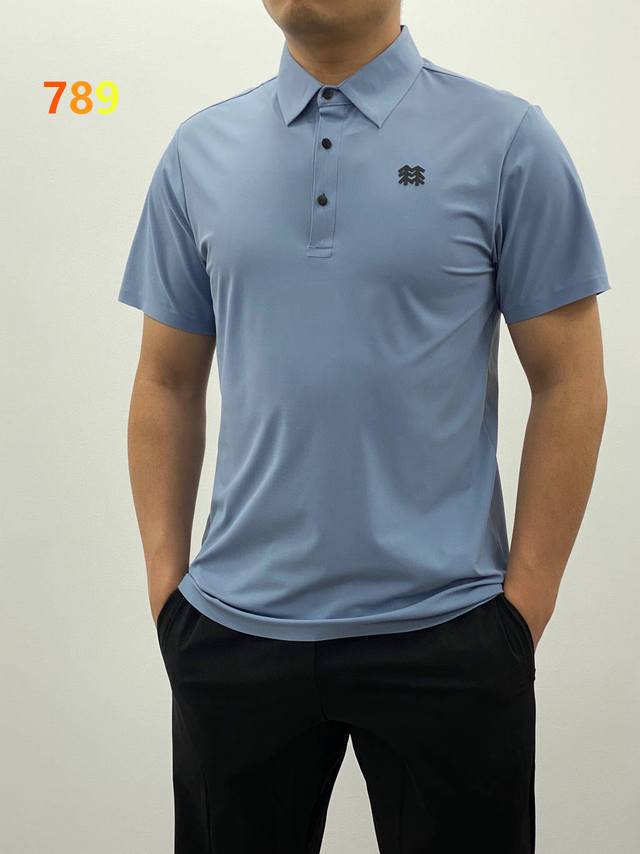Kolonsort 2025 summer new classic short-sleeved Olo shirt. The fabric has excell