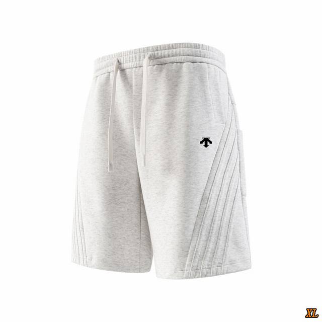 Descente exclusive real shot of the new summer high-quality trendy striped casua