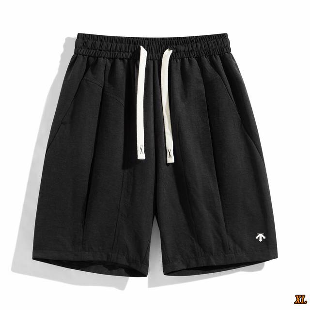 Descente exclusive real shot of the new summer high-quality trend simple solid c