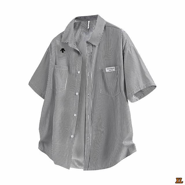 Descente exclusive real shot of the new summer high-quality shirt jacket lapel s