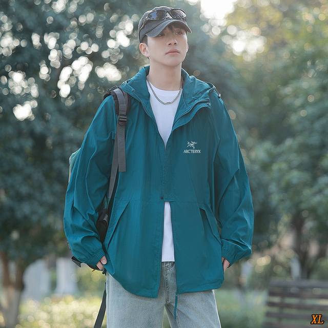 Arc'Teryx exclusive real shot of the new summer high-quality solid color splicin
