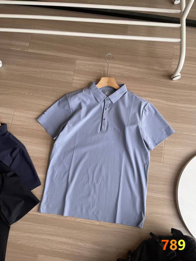 Kaleshi quick-drying Polo shirt with glue-stamping technology for summer sun pro