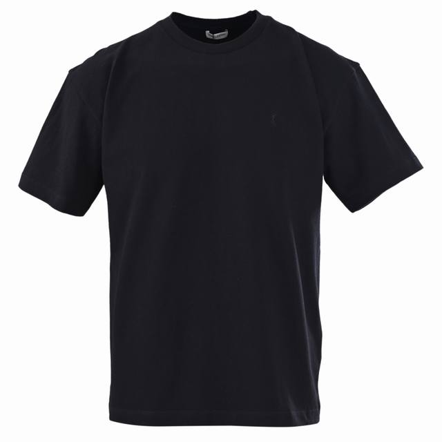Saint Laurent Slp Ysl small logo embroidered short-sleeved T-shirt Customized ob