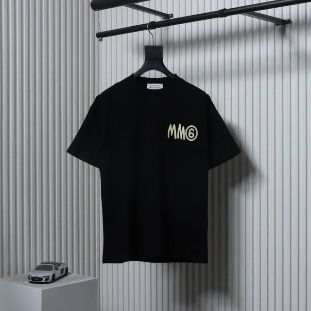 Maison Margiela 25Ss signature short-sleeved T-shirt fabric is custom-woven and