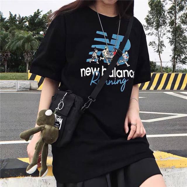 New Balance Nb New Balance sports man couple short-sleeved T-shirt The fabric is