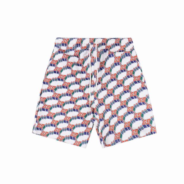 Gucci Gg full print shorts The printing uses Japanese imported pearl paste to fi