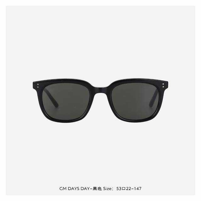 Gentle Monster Days Day-Black Frame type description-Classic and fashionable des