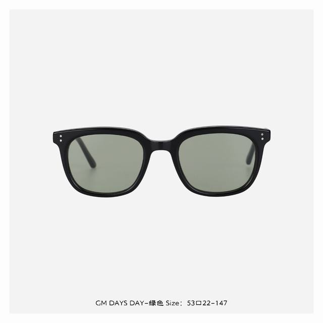Gentle Monster Days Day-Green Frame type description-Classic and fashionable des