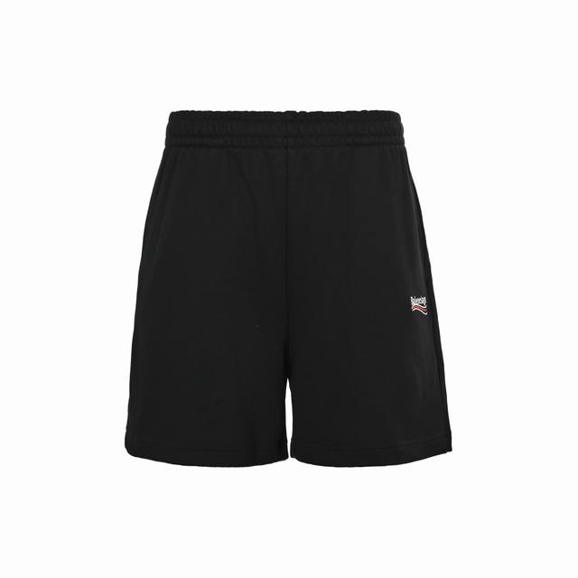 Balenciaga classic cola embroidered shorts The fabric is customized, which is ve