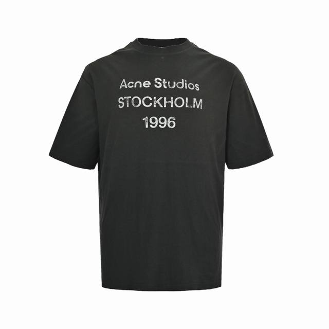 Acne Studios 25Ss 1996 mottled letter print short sleeves purchased from the ori