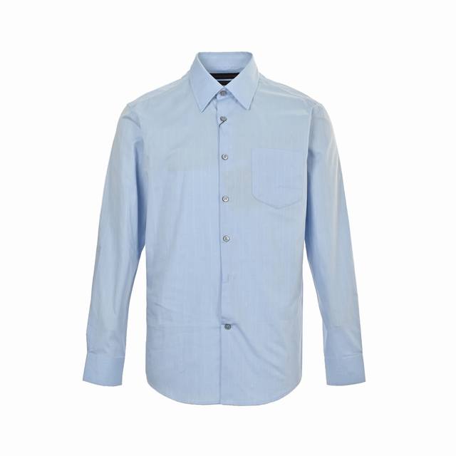 Louis Vuitton 25Ss pinstripe jacquard shirt Authentic product purchased for 7400