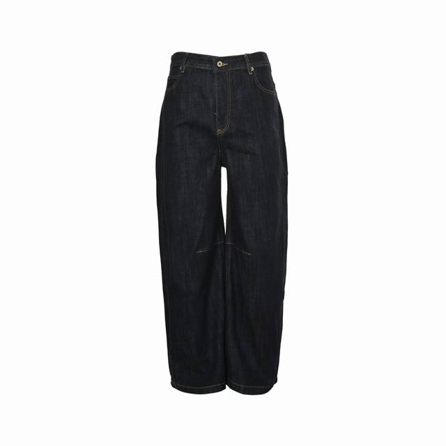 Loewe Anagram tapered jeans Customized elegant rough twill denim, laser technolo