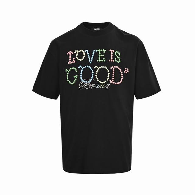 Goodbrand 25Ss Love Is Good Limited Edition Macaron Color Pearl Short Sleeves Un