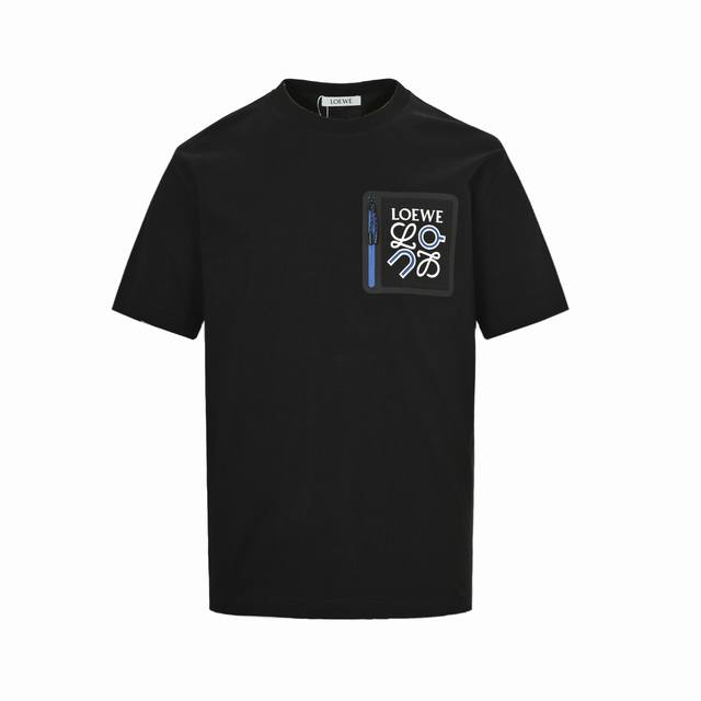 Loewe 25Ss Loewe joint pocket print short sleeves The Loewe joint outdoor pocket