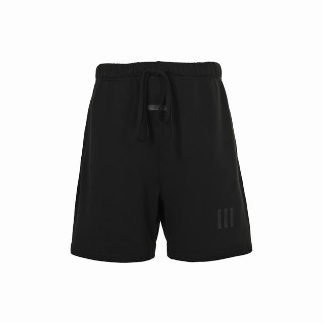 Fear Of God co-branded three-bar silicone print shorts Popular hits coming Custo