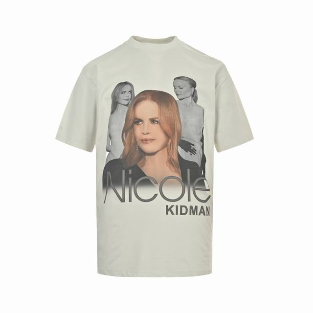 Balenciaga 25Ss portrait print short sleeves Size: S-Xl