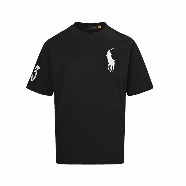 Ralph Lauren Basic Dama Embroidery Short Sleeve Original fabric % cotton, import