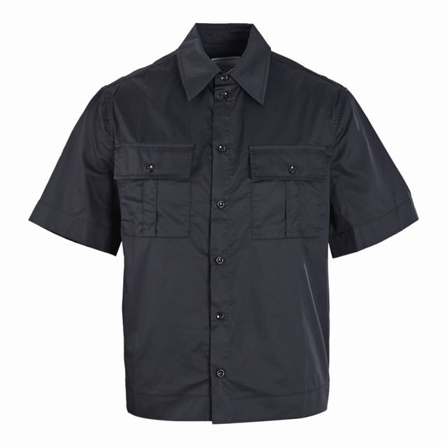 Bottega Veneta Bv pure cotton silk short-sleeved shirt Made of cotton and mulber