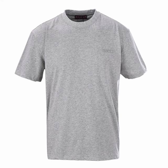 Gucci Guc 3D laser embroidered short-sleeved T-shirt The original version was pu