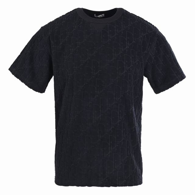 Dior Cd Obliave classic jacquard full-printed letter short-sleeved T-shirt Custo