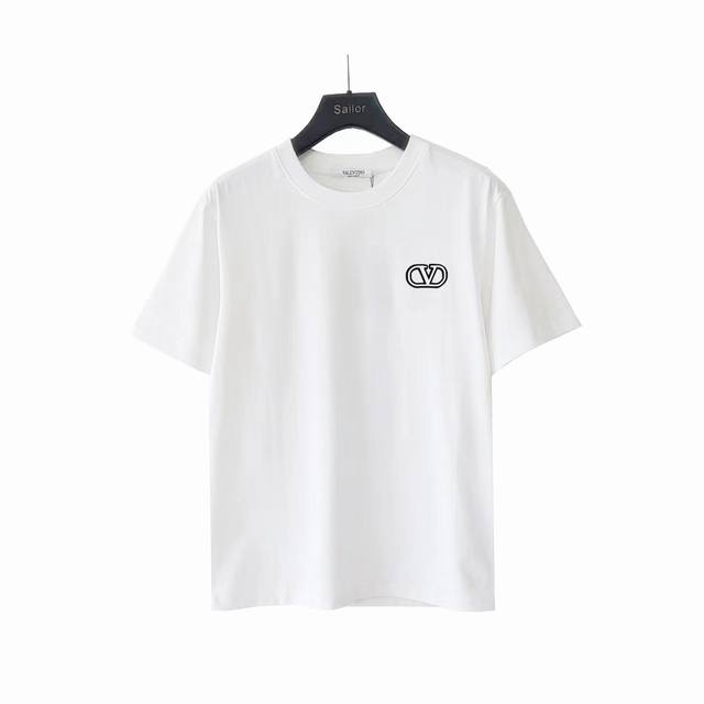 Actual detail pictures + detail pictures Vno Valentino small logo embroidered sh