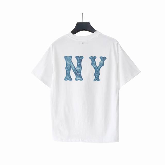 Actual shot details + details Mlb Yankees front and back letter print Logo short