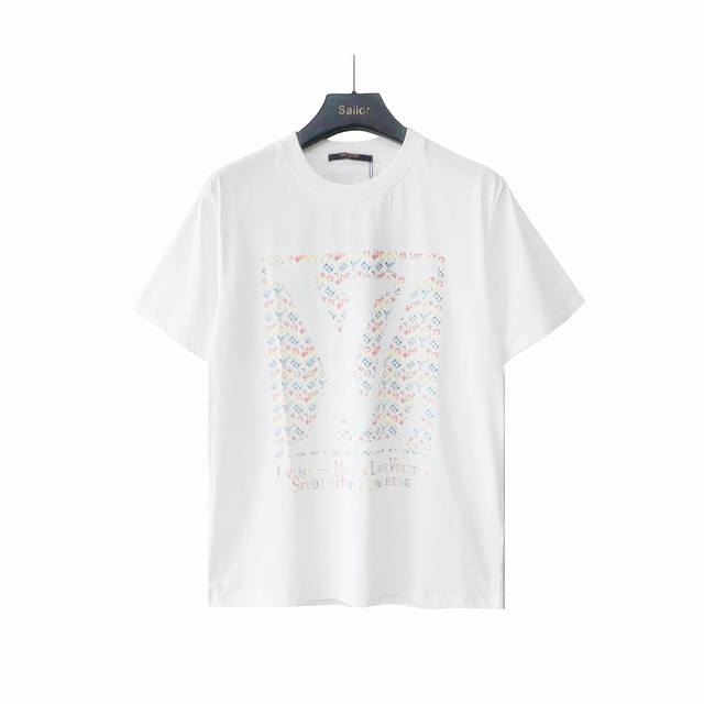 Actual details + size chart Louis Vuitton 24Ss tool pattern rainbow monogram let