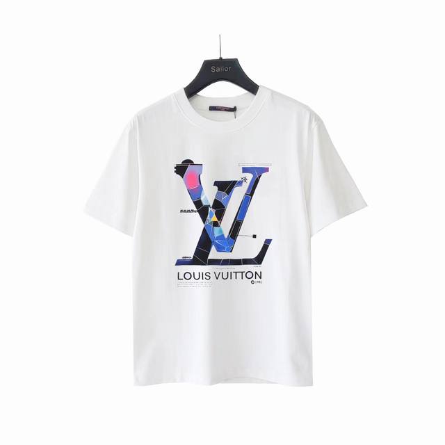 Actual details + size chart Louis .Vuitton Lv Louis.Vuitton 24Ss large logo prin